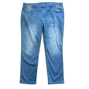 MUGSY Men’s Light Wash Pier Straight Leg Jeans Size 42x30
